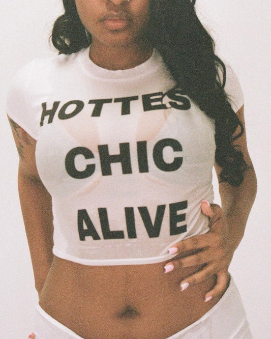 HOTTEST CHIC ALIVE- short sleeve